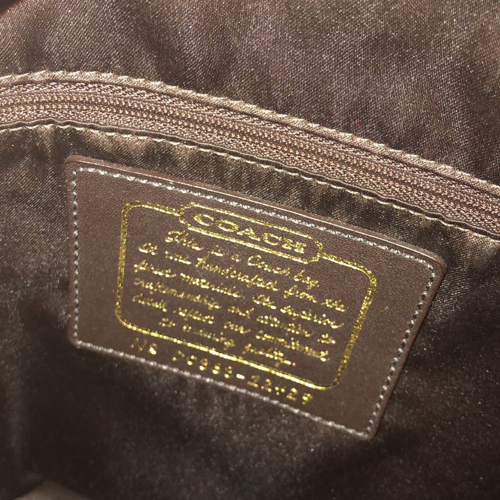 COACH “C” Purse - Picture 3 of 9